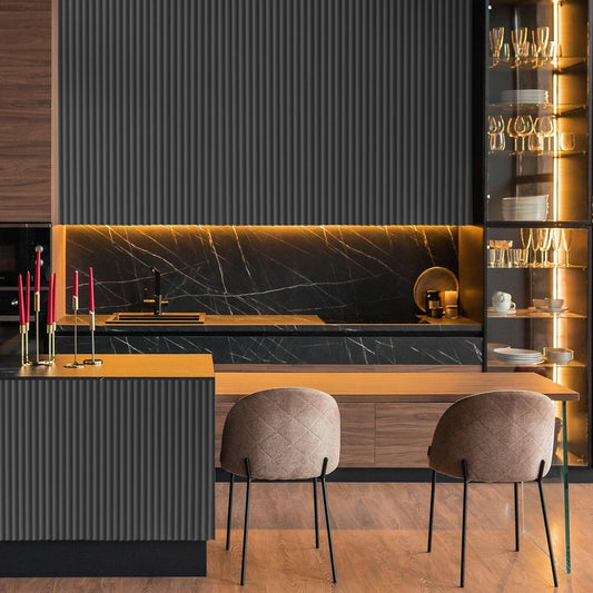 3D wandpaneel - Infinity Onda 270 cm - Wandpaneel winkel - www.wandpaneelwinkel.nl - Lamelio