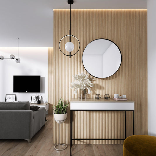 3D wandpaneel - Onda Eiken 270 cm - Wandpaneel winkel - www.wandpaneelwinkel.nl - Lamelio