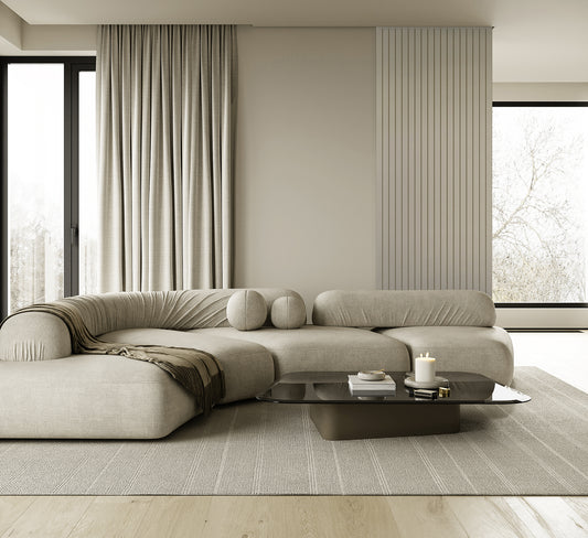 Lamelio Wandpaneel - Roca Moonlight Grey 270x25 cm