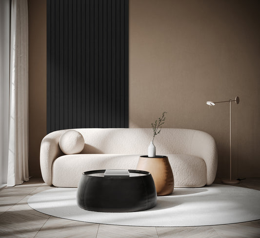 Lamelio Wandpaneel - Roca Onyx Black 270x25 cm