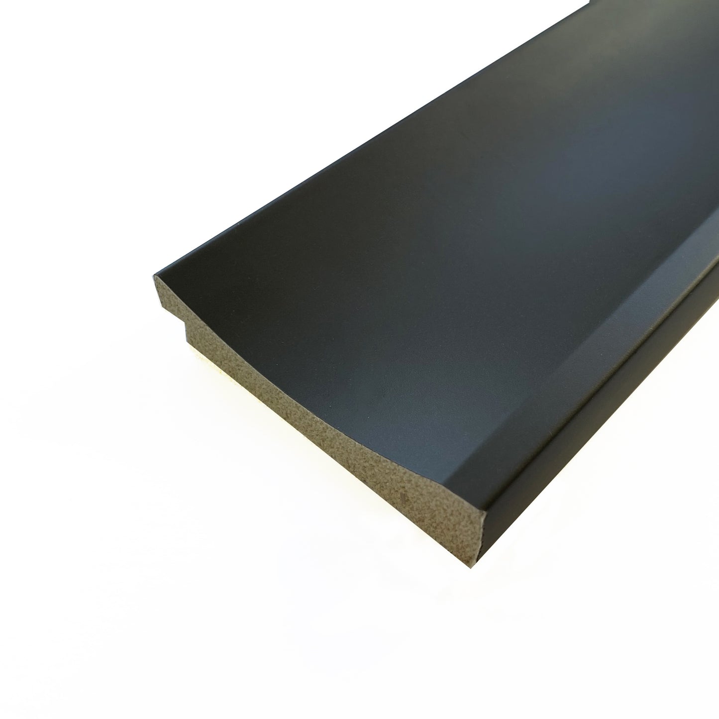 Lamelio Wandpaneel - Velutto Shadow Grey 270x25 cm biedt een moderne, rustige wandoplossing.