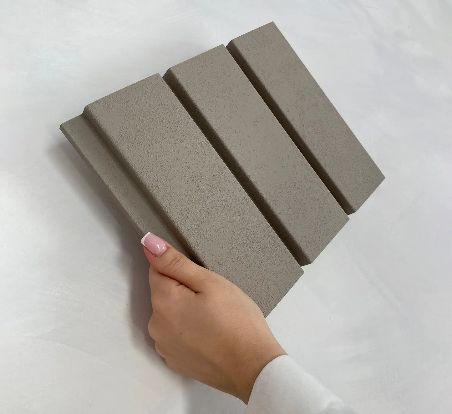 Lamelio Wandpaneel - Roca Moonlight Grey 270x25 cm