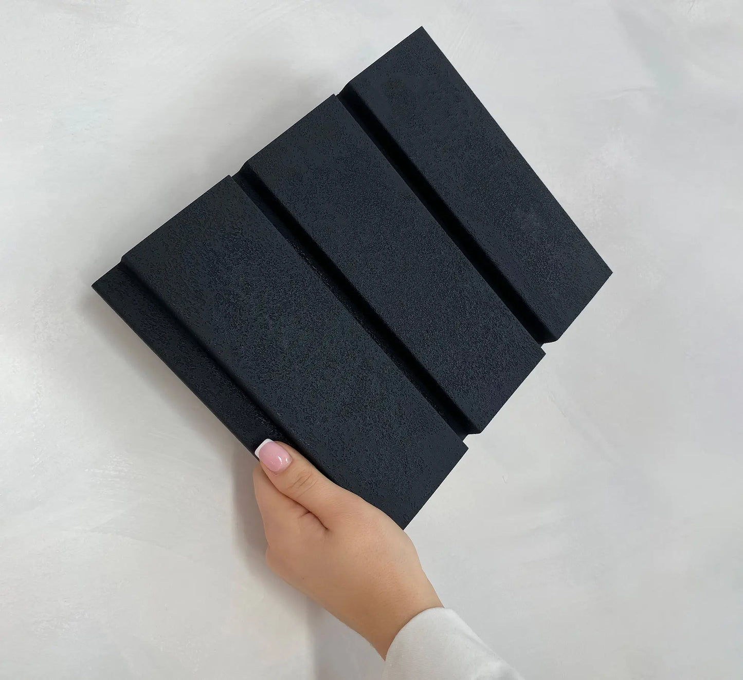 Lamelio Wandpaneel - Roca Onyx Black 270x25 cm