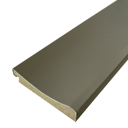 Lamelio Wandpaneel - Velutto Misty Grey 270x25 cm by Velutto Store for a modern, calming wall decor.