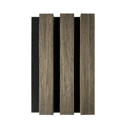 Akoestisch Paneel Walnoot 270x57 cm - Wandpaneel winkel - www.wandpaneelwinkel.nl - Wandpaneel winkel