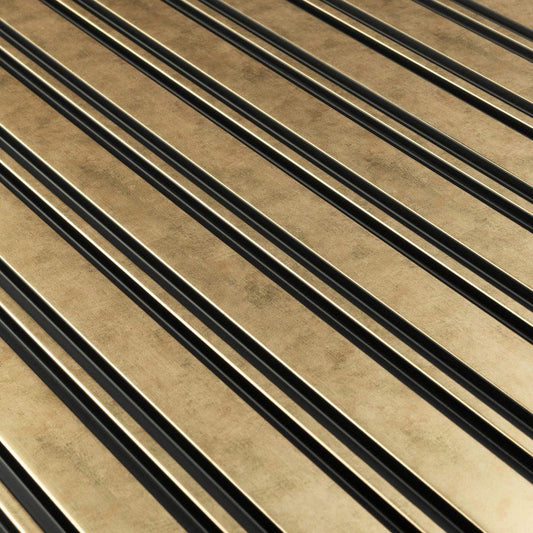 Houten Wandpanelen van Kunststof - Milo Goud - 12,2 x 270 cm - Wandpaneel winkel - www.wandpaneelwinkel.nl - Wandpaneel winkel