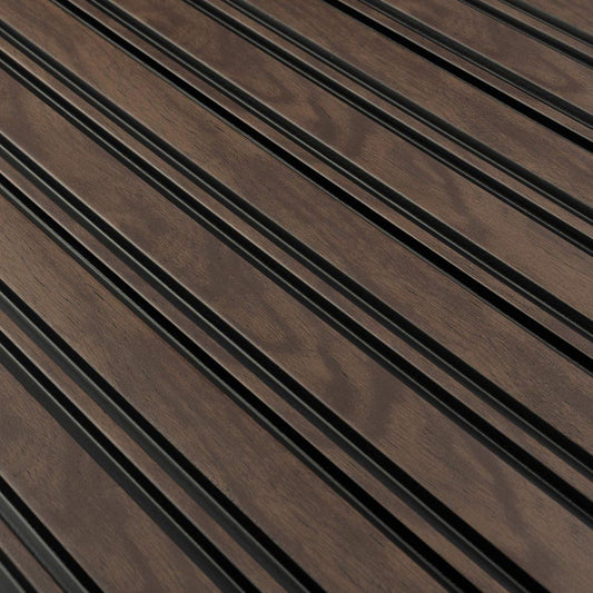 Houten Wandpanelen van Kunststof - Milo Walnoot - 12,2 x 270 cm - Wandpaneel winkel - www.wandpaneelwinkel.nl - Wandpaneel winkel